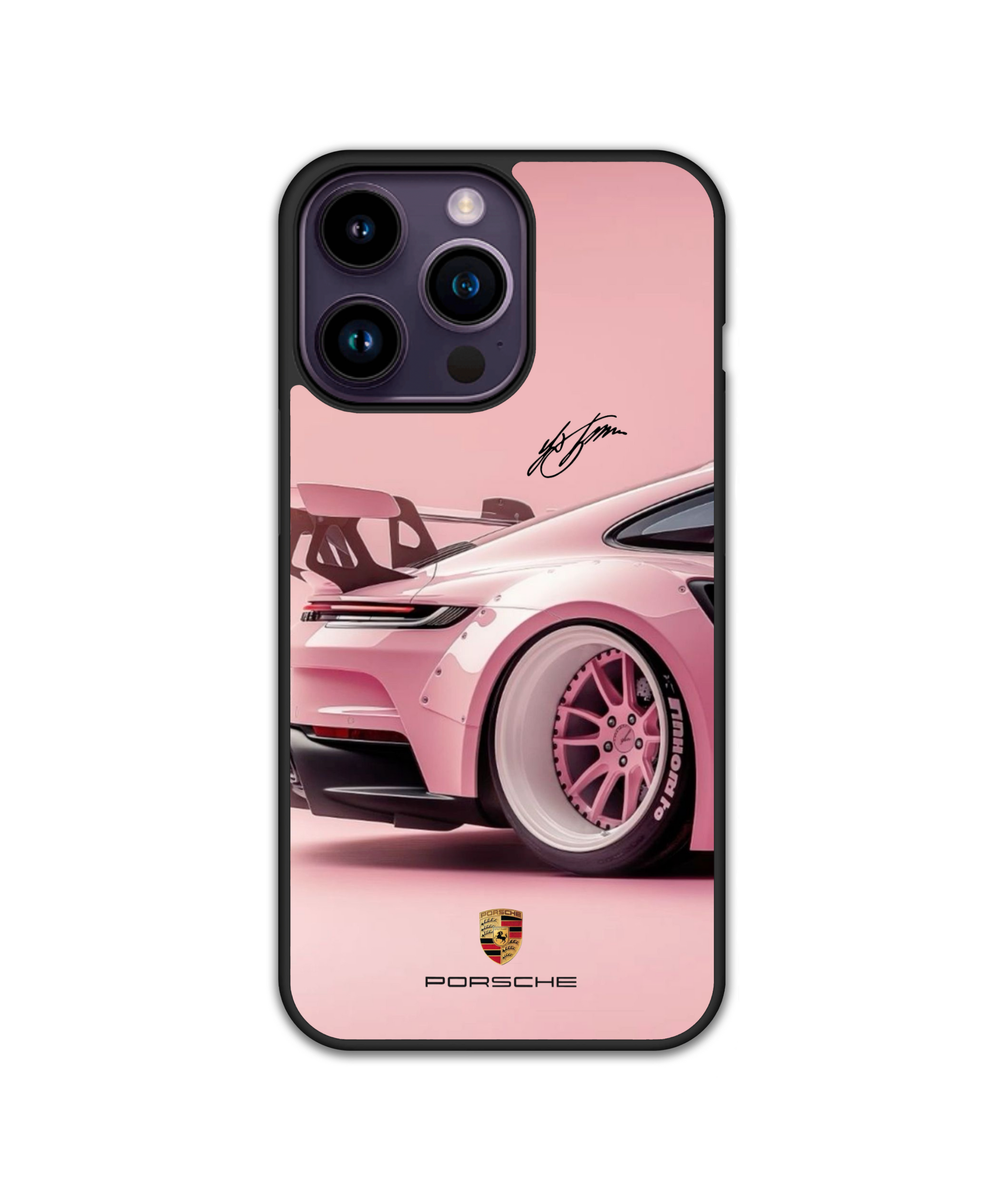 Силиконов Кейс - Perfection Pink Porsche