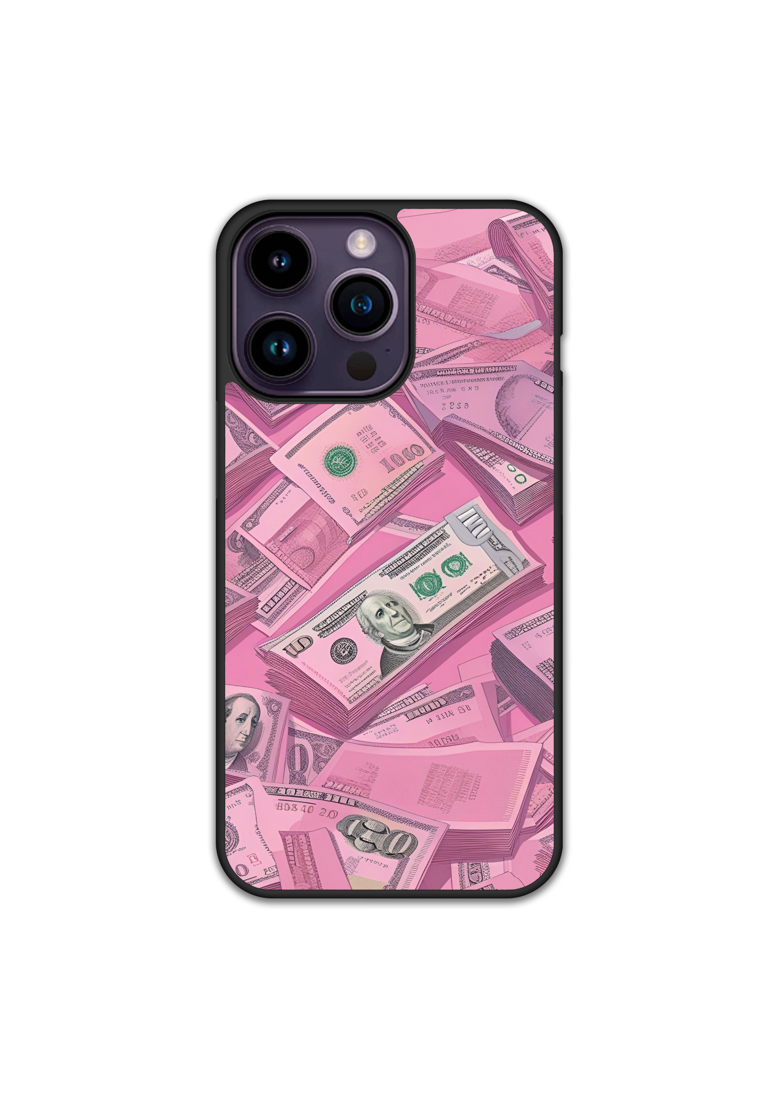 Силиконов Кейс - Smile Pink Money