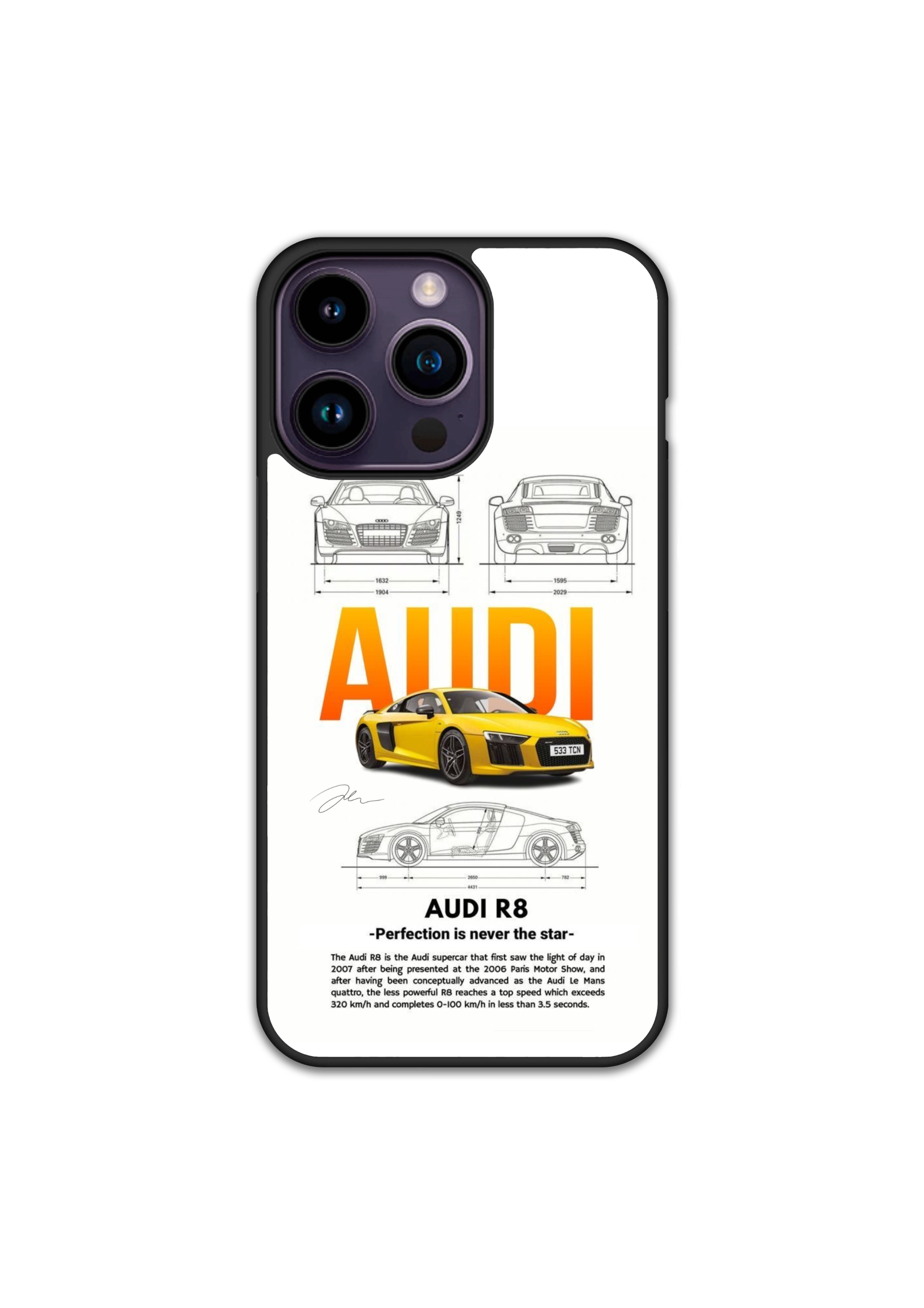 Силиконов Кейс - Perfection Audi R8