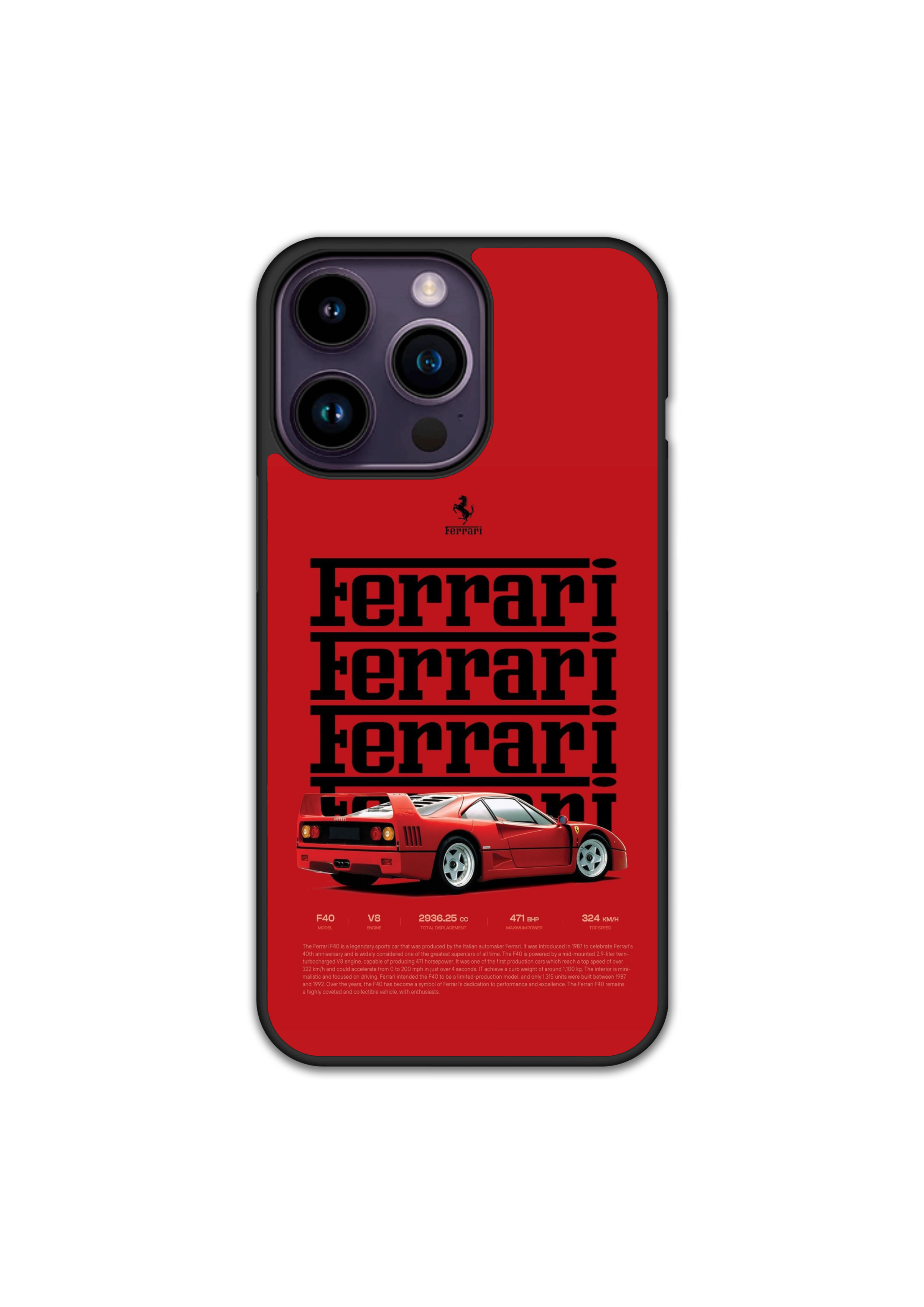 Силиконов Кейс - Perfection Ferrari