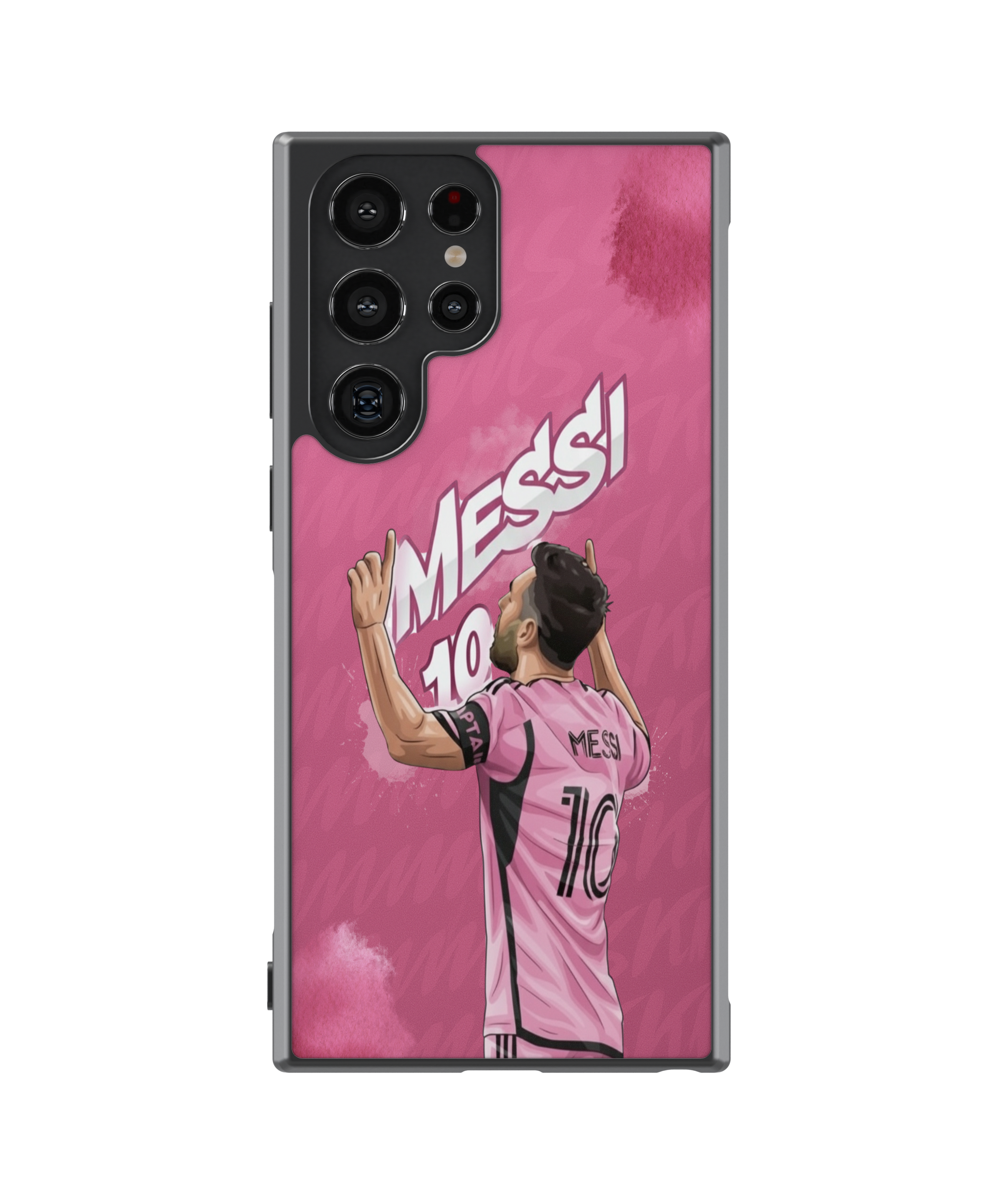 Силиконов Кейс - Miami Messi - Graffiti