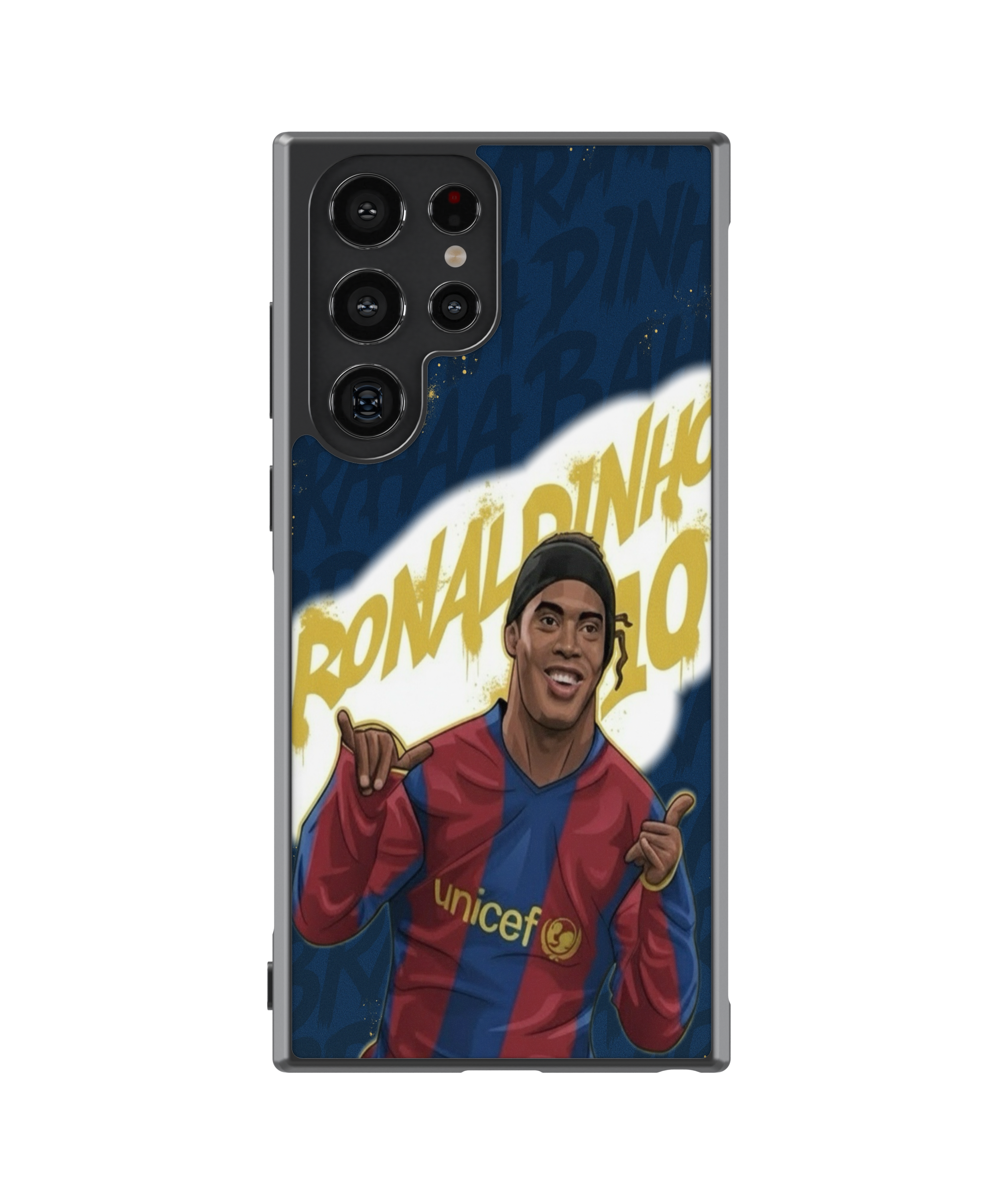Силиконов Кейс - Ronaldinho Graffiti