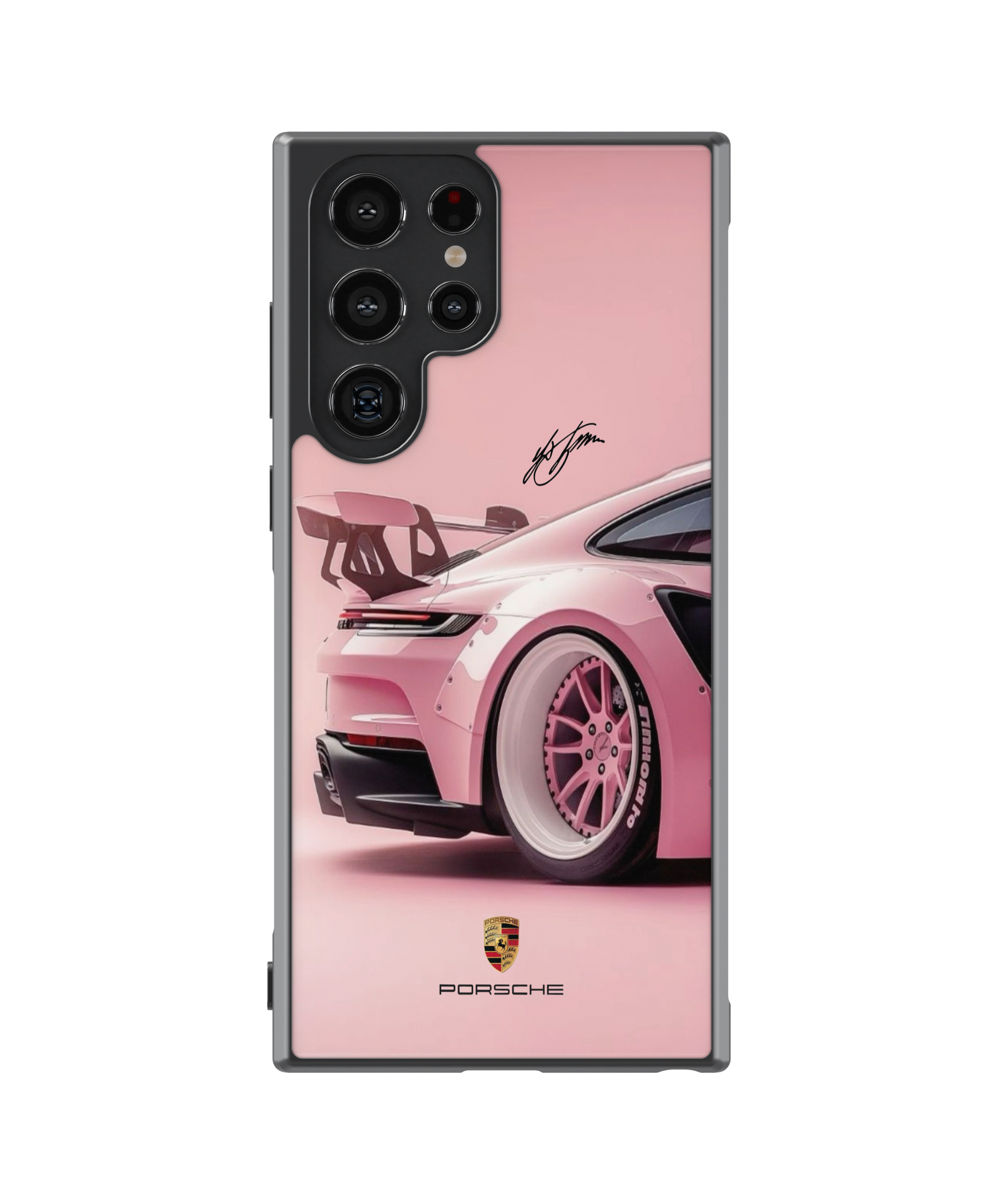Силиконов Кейс - Perfection Pink Porsche