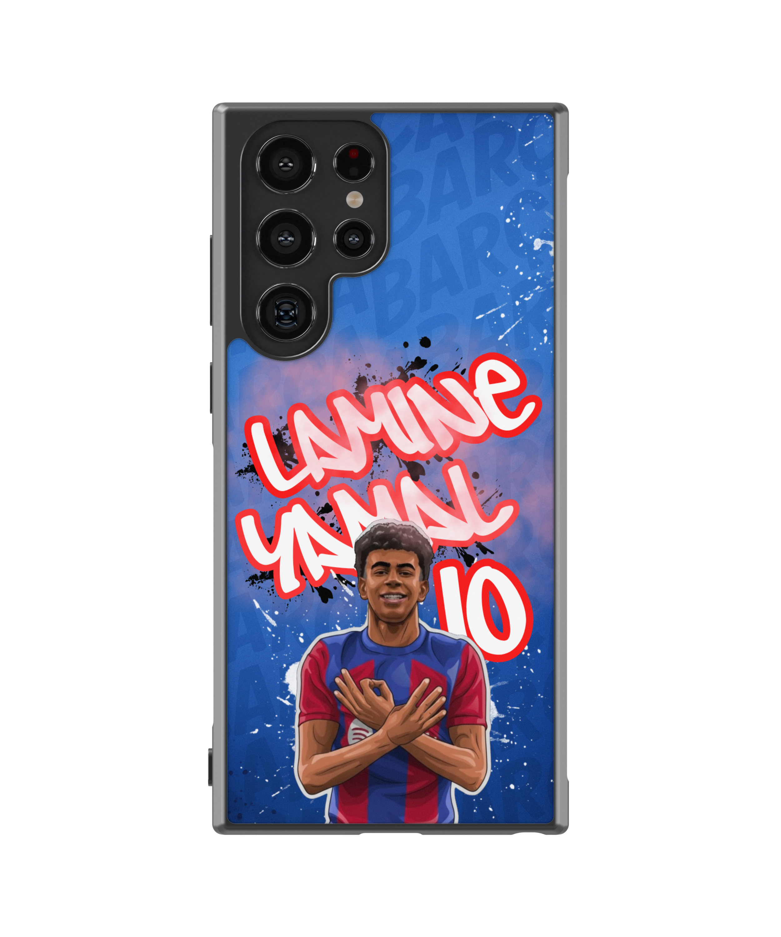 Силиконов Кейс - Lamine Yamal - Graffiti 10