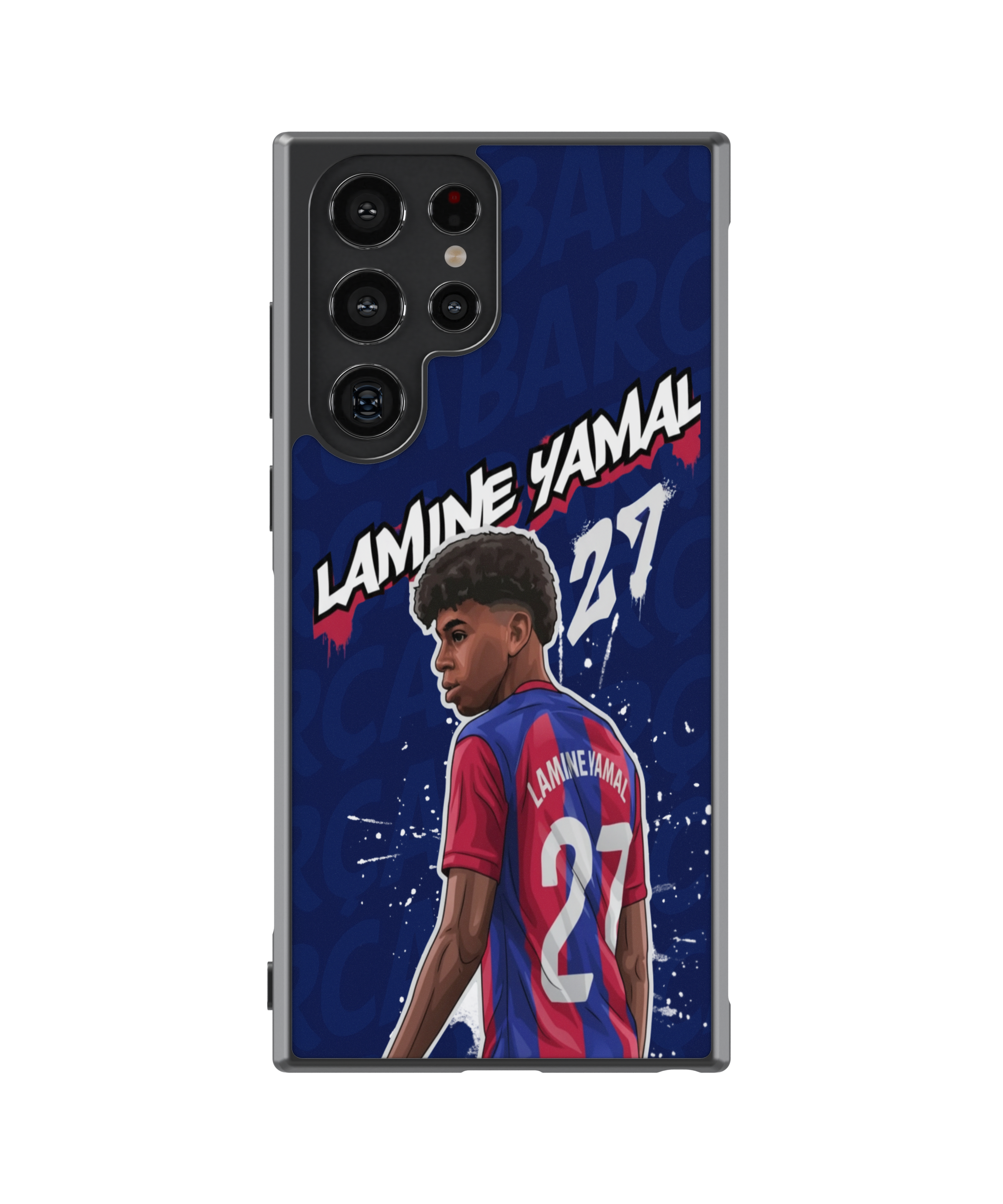 Силиконов Кейс - Lamine Yamal - Graffiti