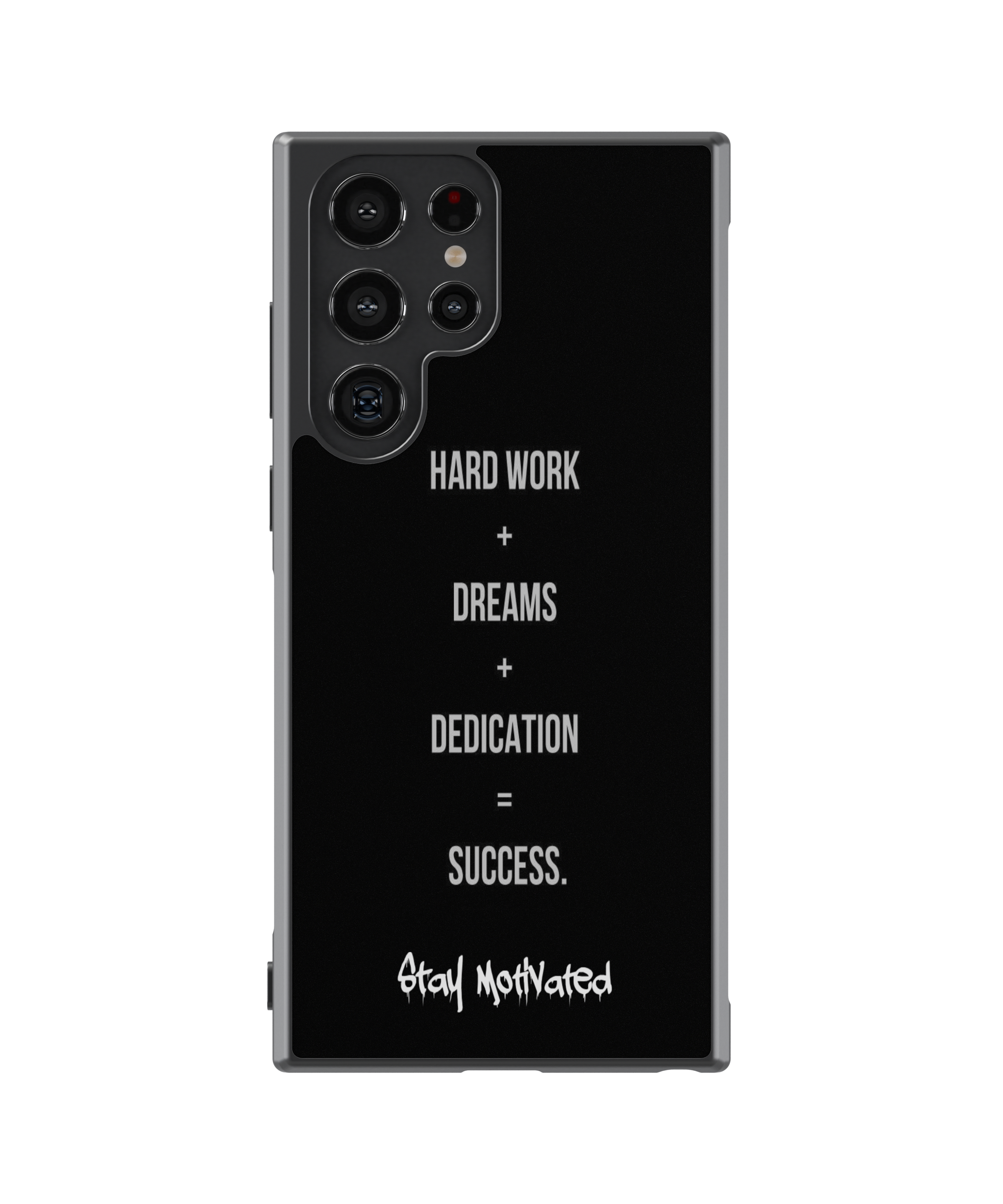 Мотивационен силиконов Кейс - Hard Work