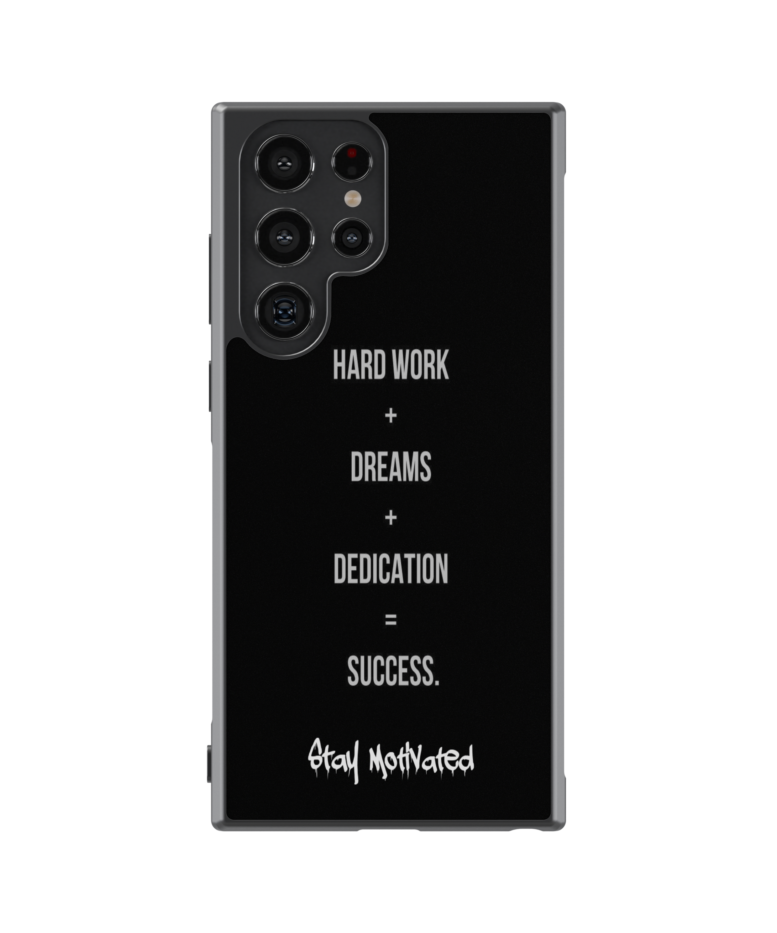 Мотивационен силиконов Кейс - Hard Work