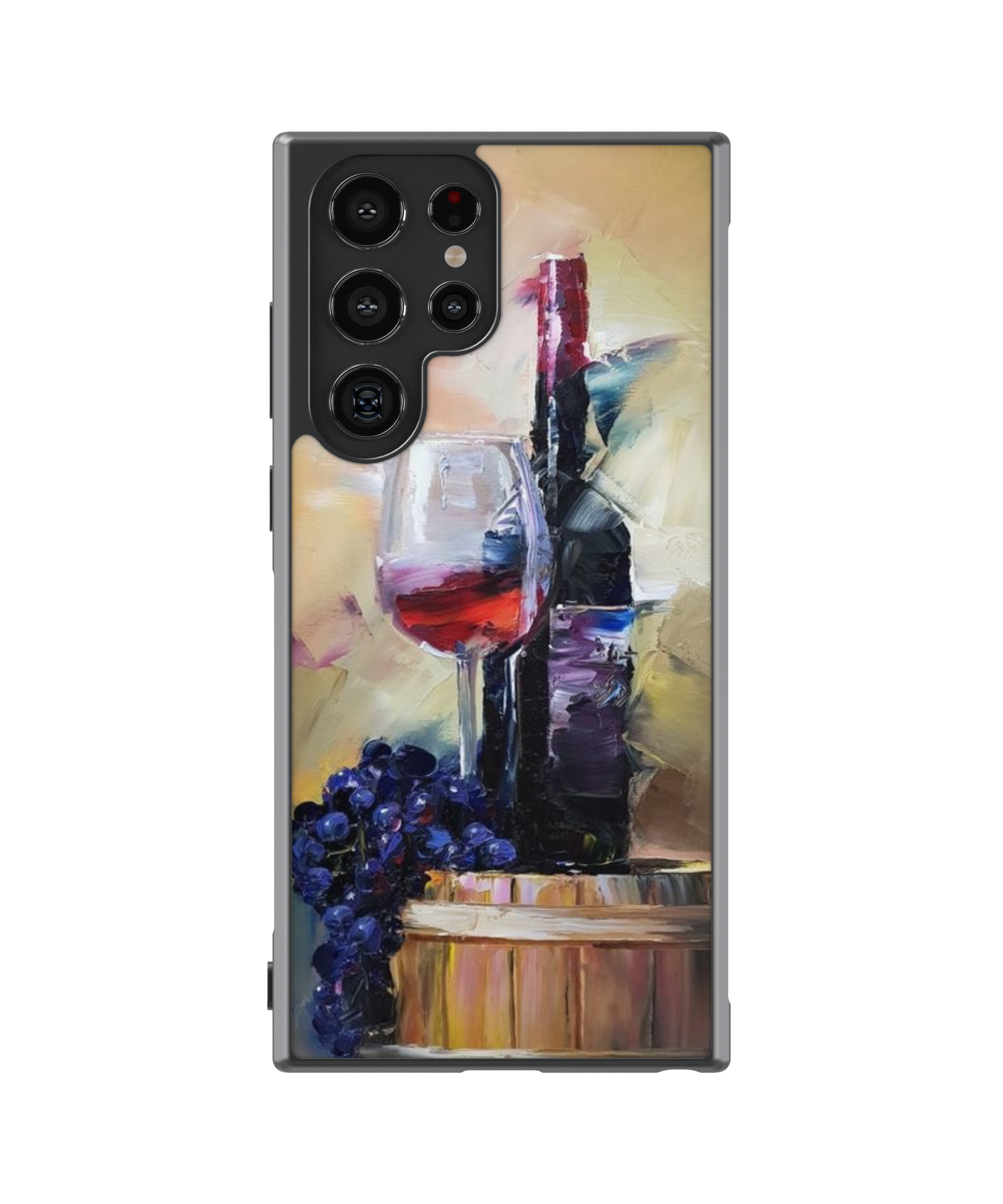 Силиконов Кейс - Art Paintings Wine Artwork