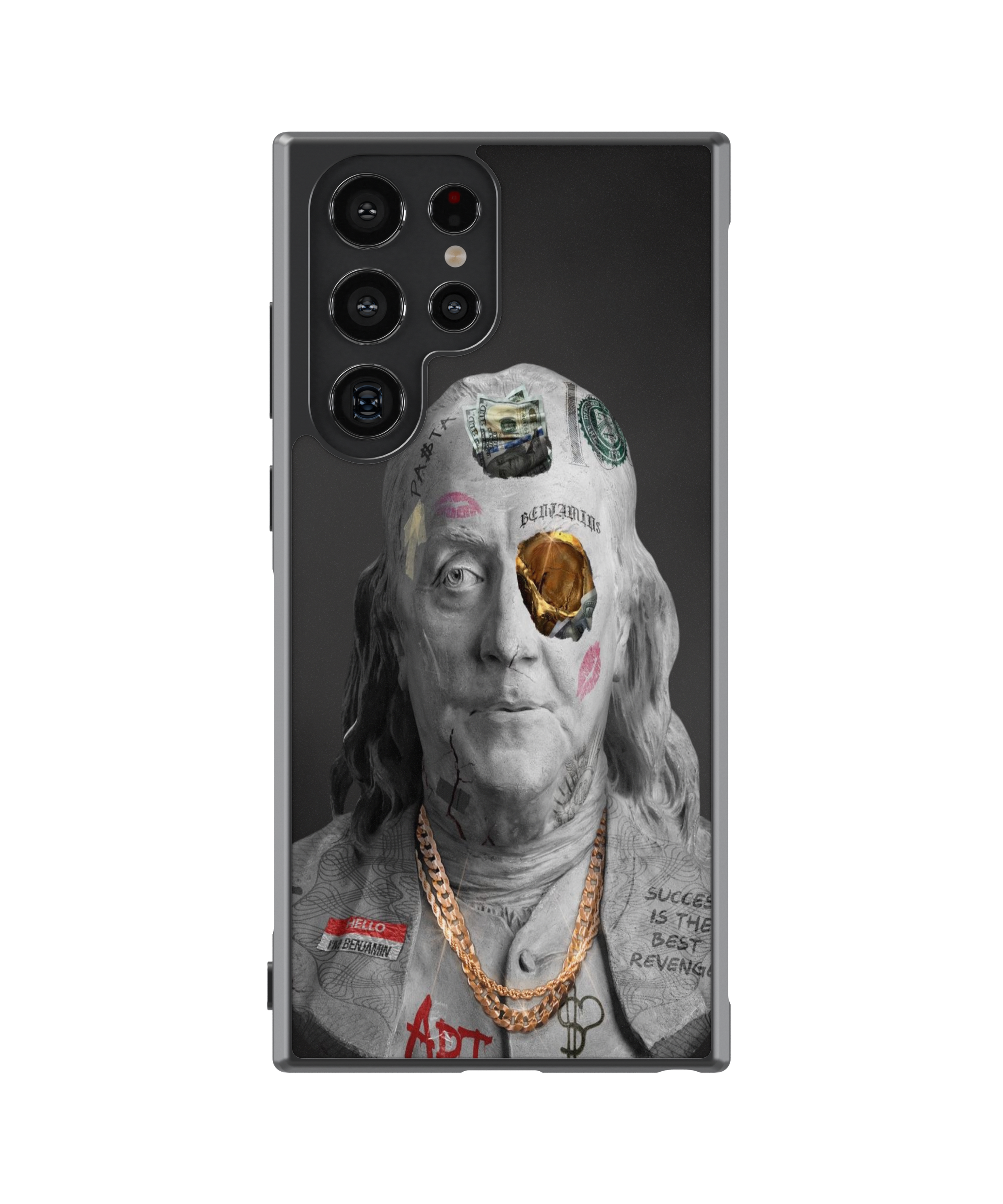 Силиконов Cash Club Кейс - Benjamin Franklin