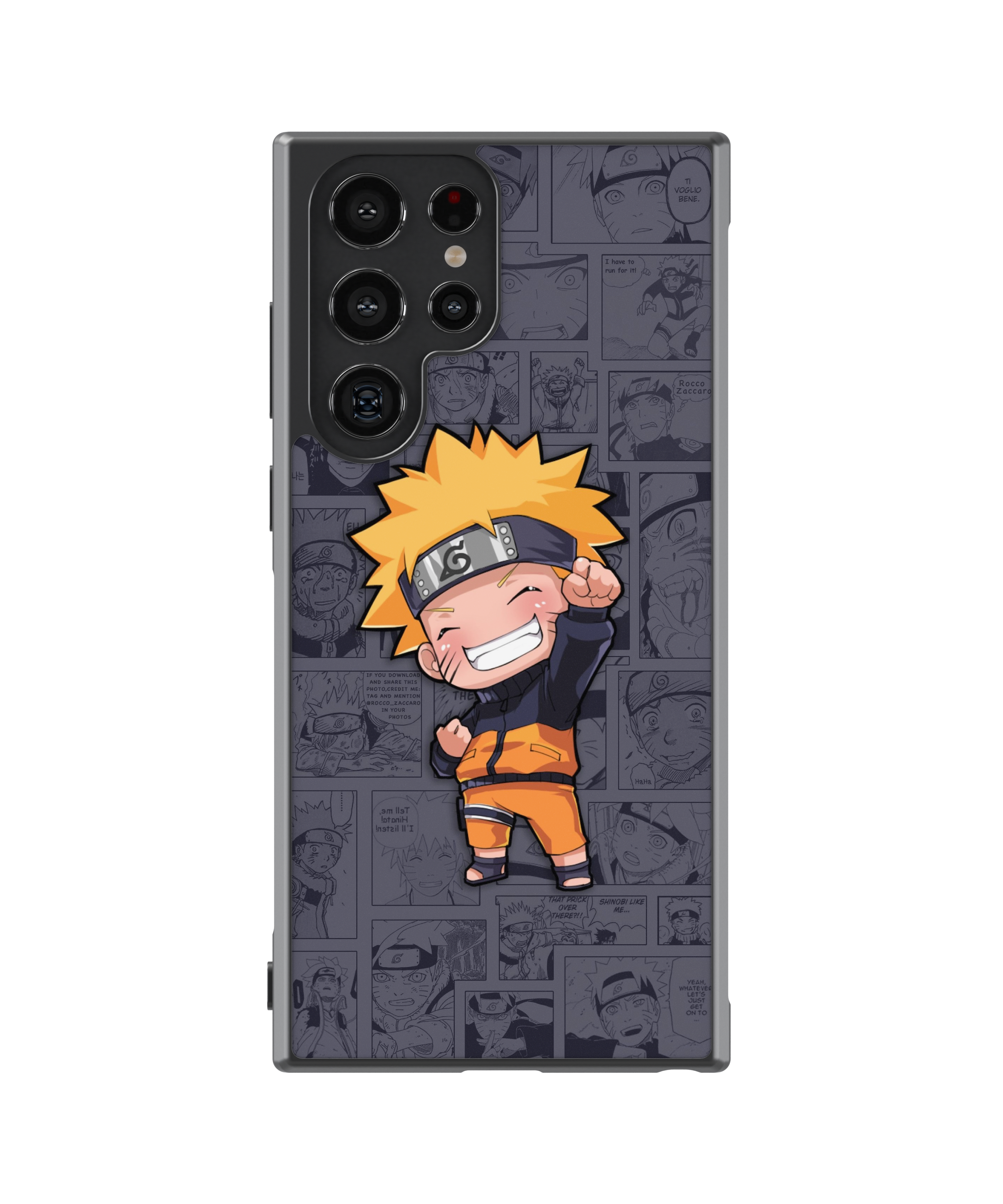 Силиконов Naruto Кейс - Naruto x Manga