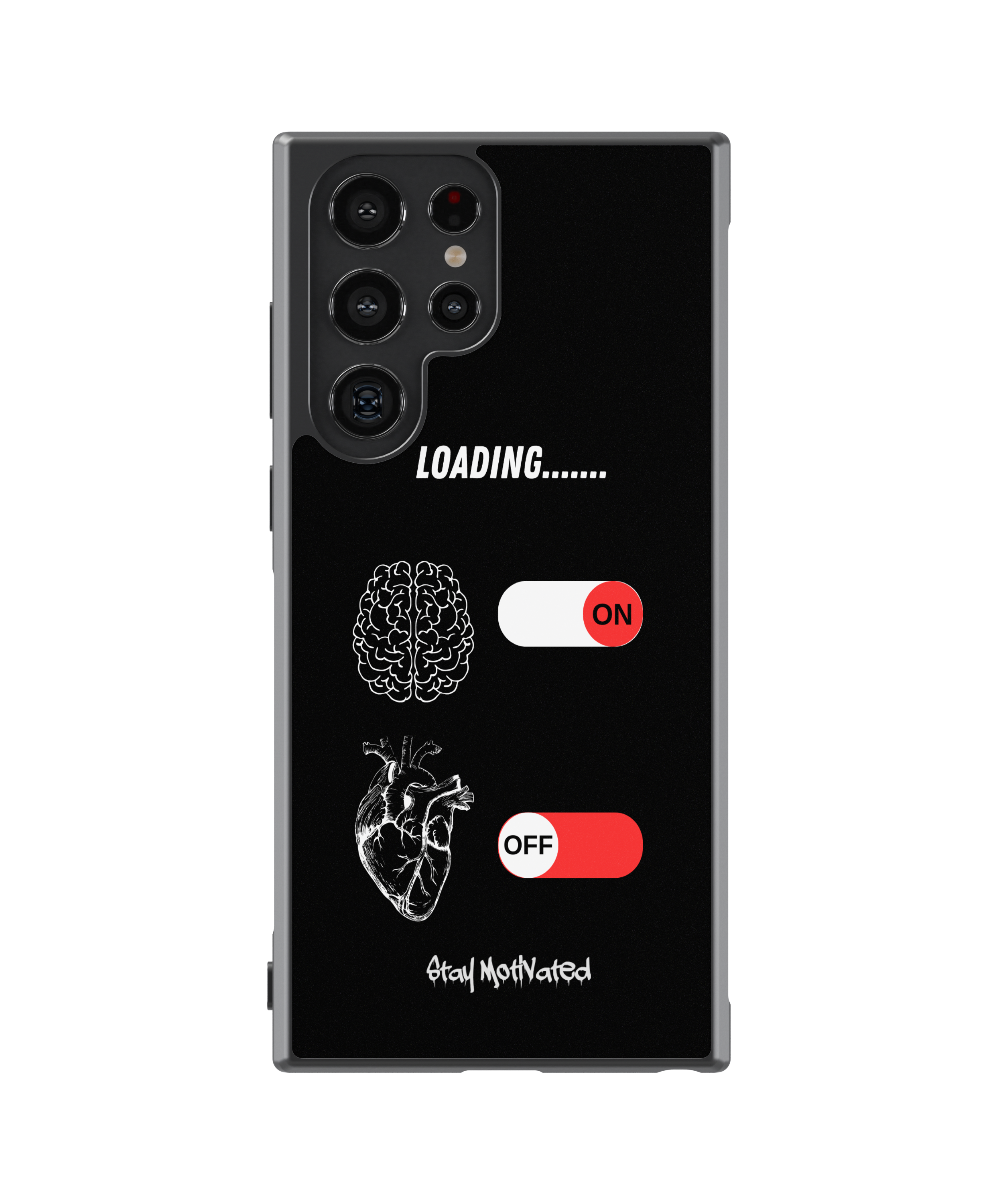 Мотивационен силиконов Кейс - Use Your Brain