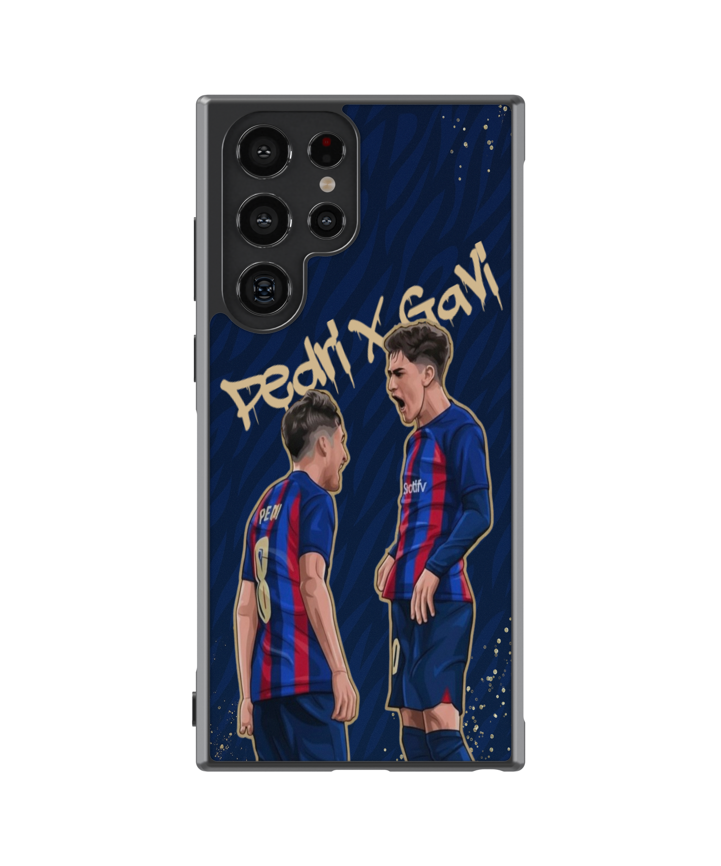 Силиконов Кейс - Pedri x Gavi - Graffiti
