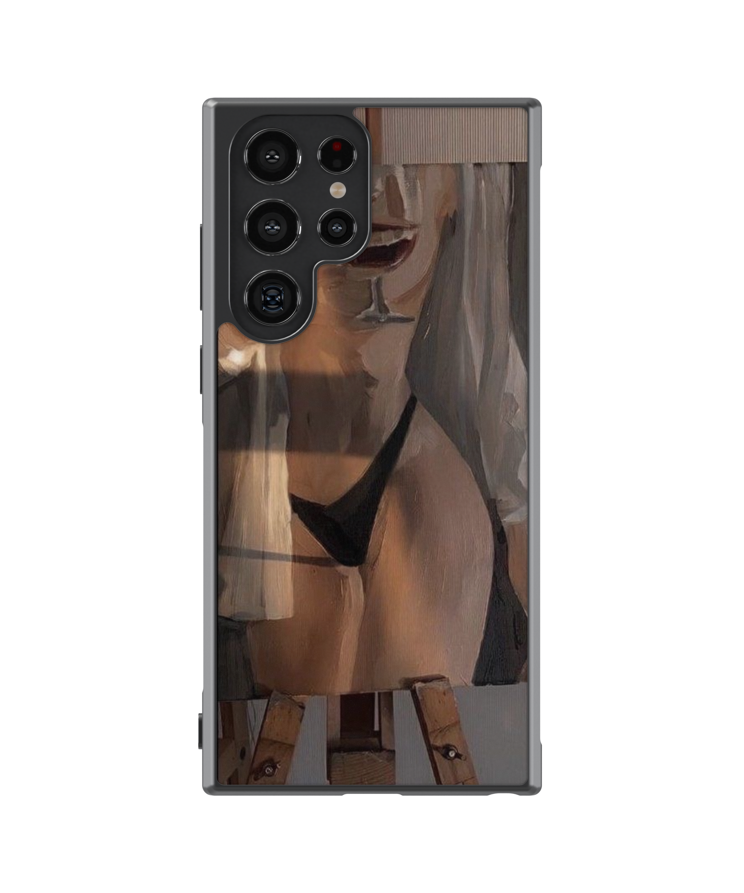 Силиконов Кейс - Art Paintings White And Black Woman