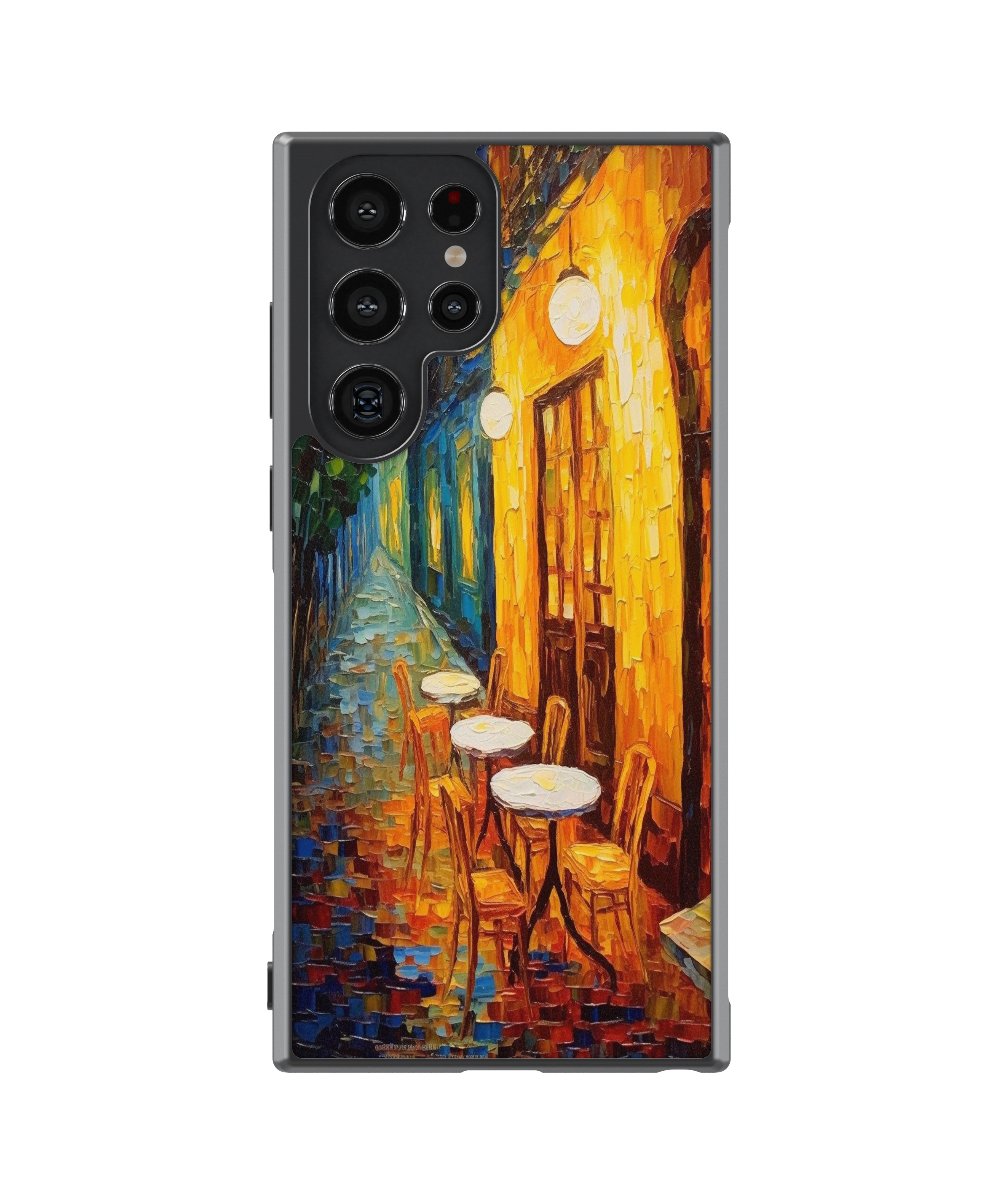 Силиконов Кейс - Art Paintings Night In Italy