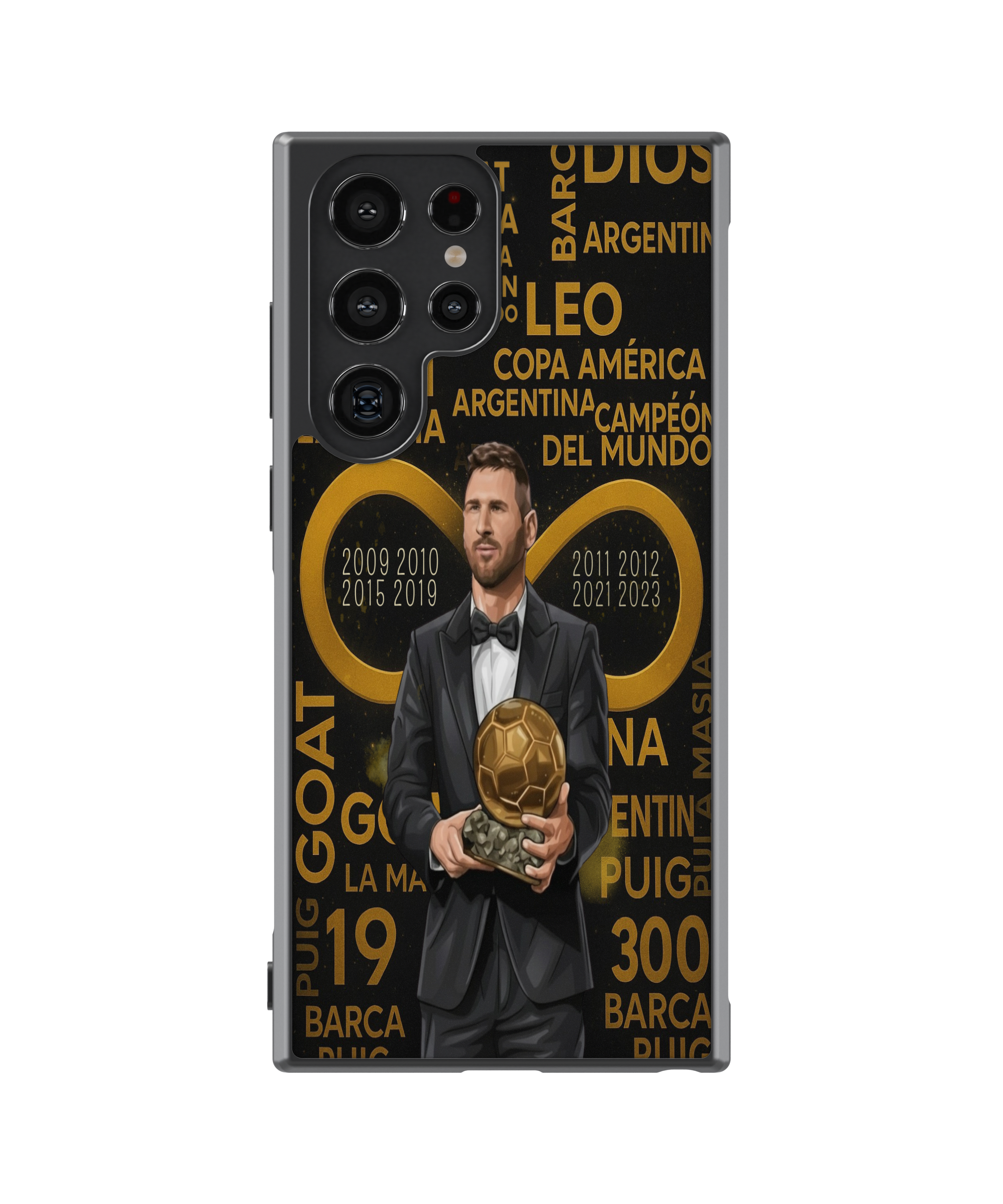 Силиконов Кейс - Vintage Ronaldo - Messi Infinity