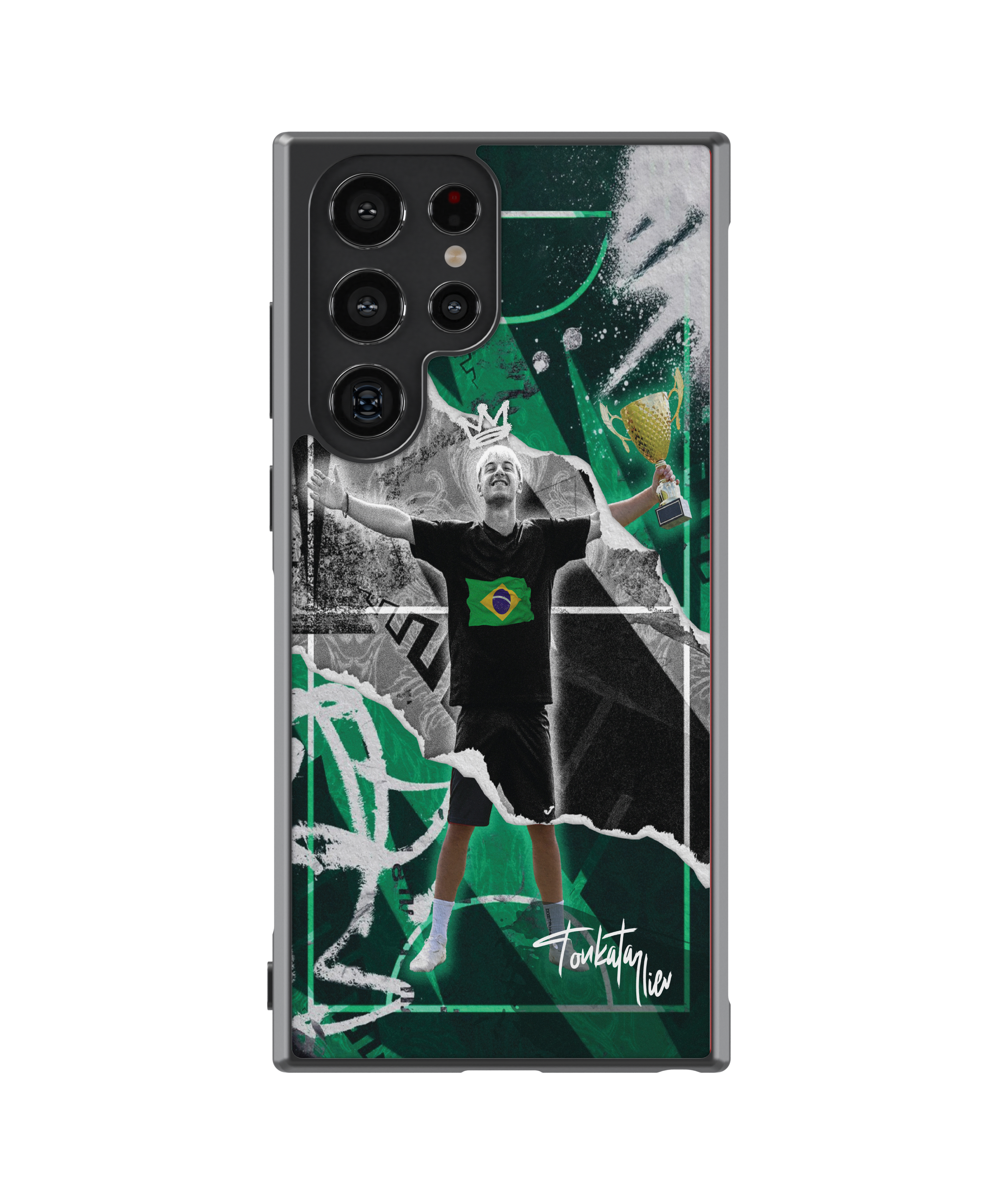 Силиконов Кейс - Tonkata Iliev Green