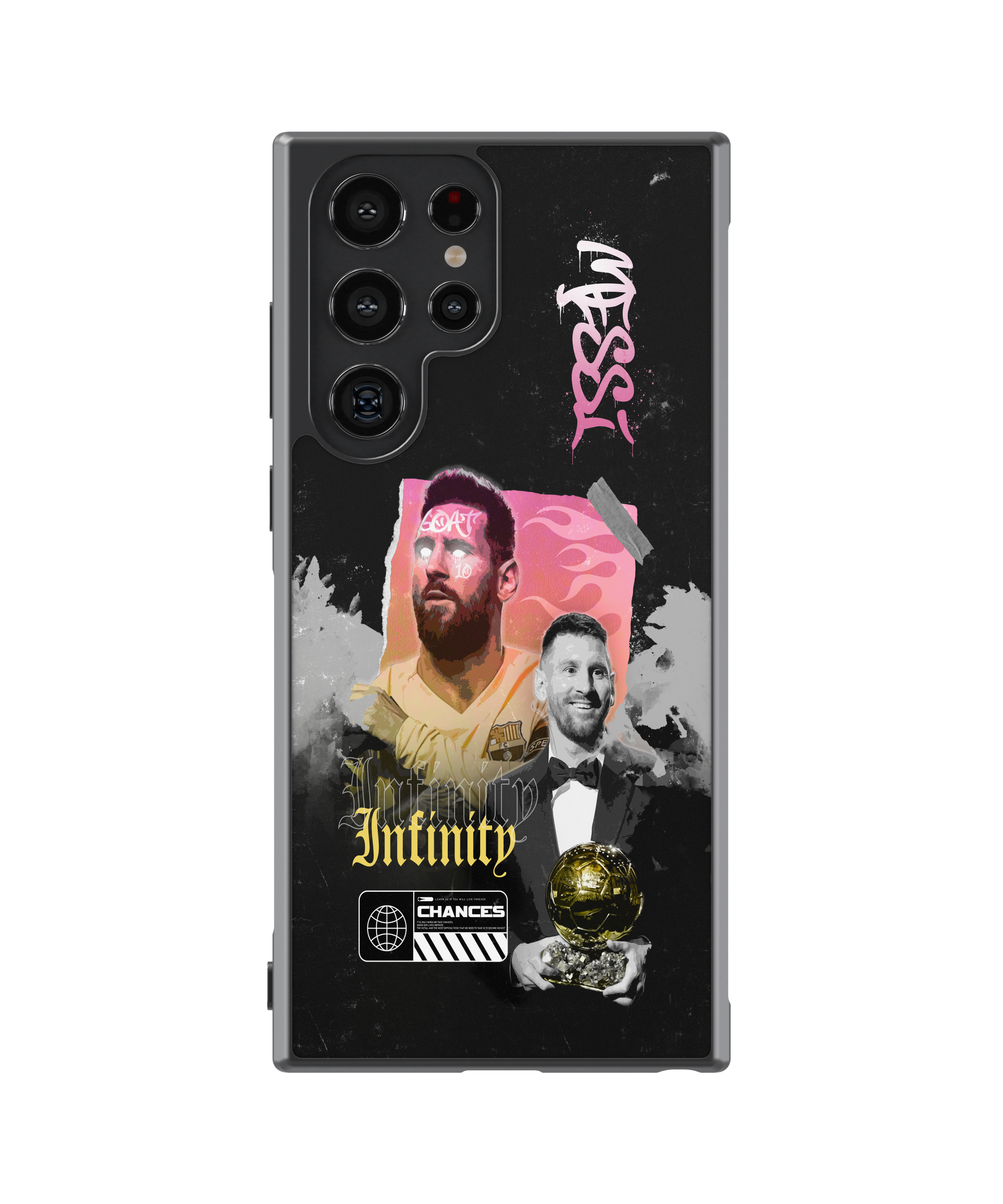 Силиконов Кейс - Messi Infinity