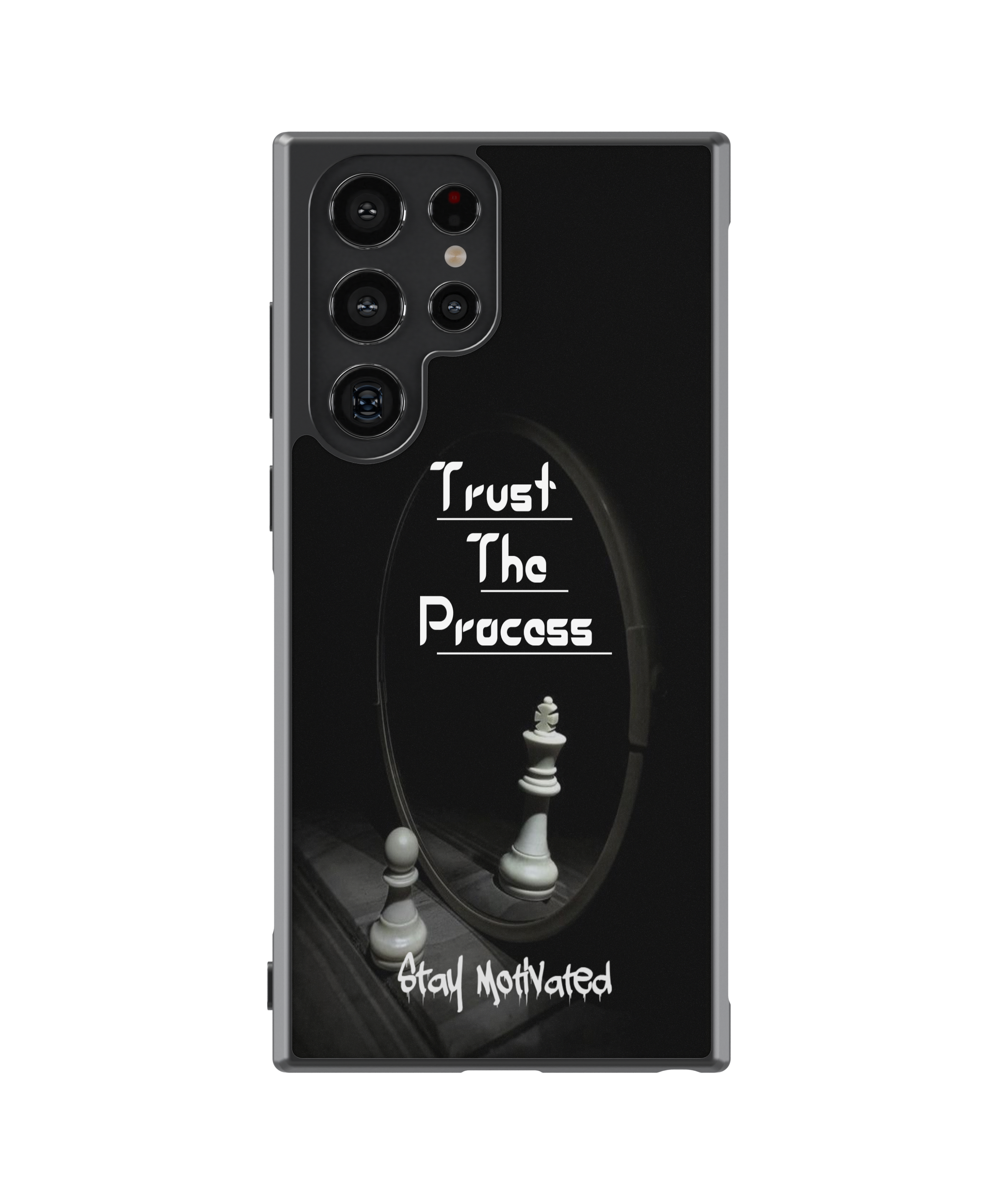 Мотивационен силиконов Кейс - Trust The Process