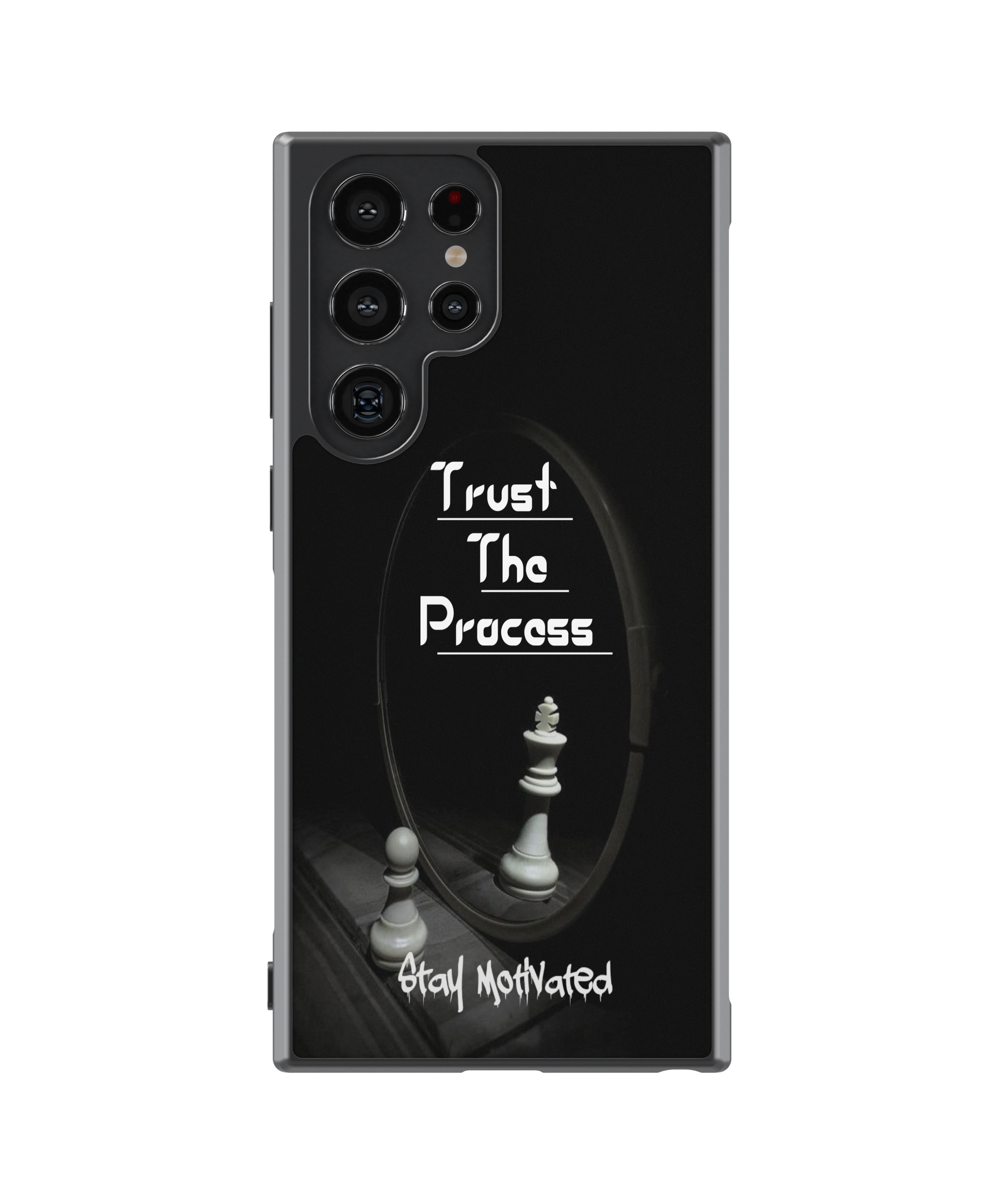 Мотивационен силиконов Кейс - Trust The Process