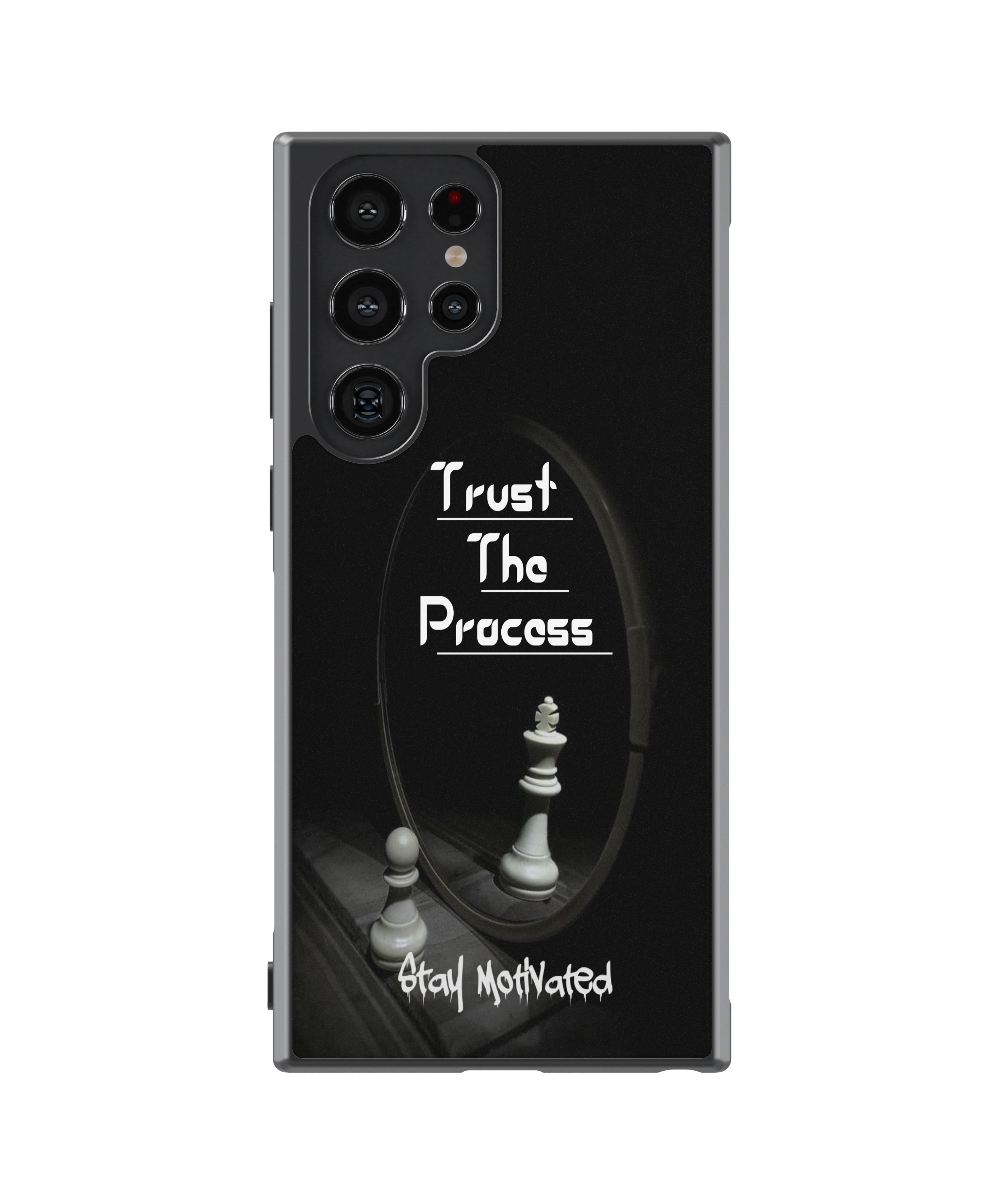 Мотивационен силиконов Кейс - Trust The Process