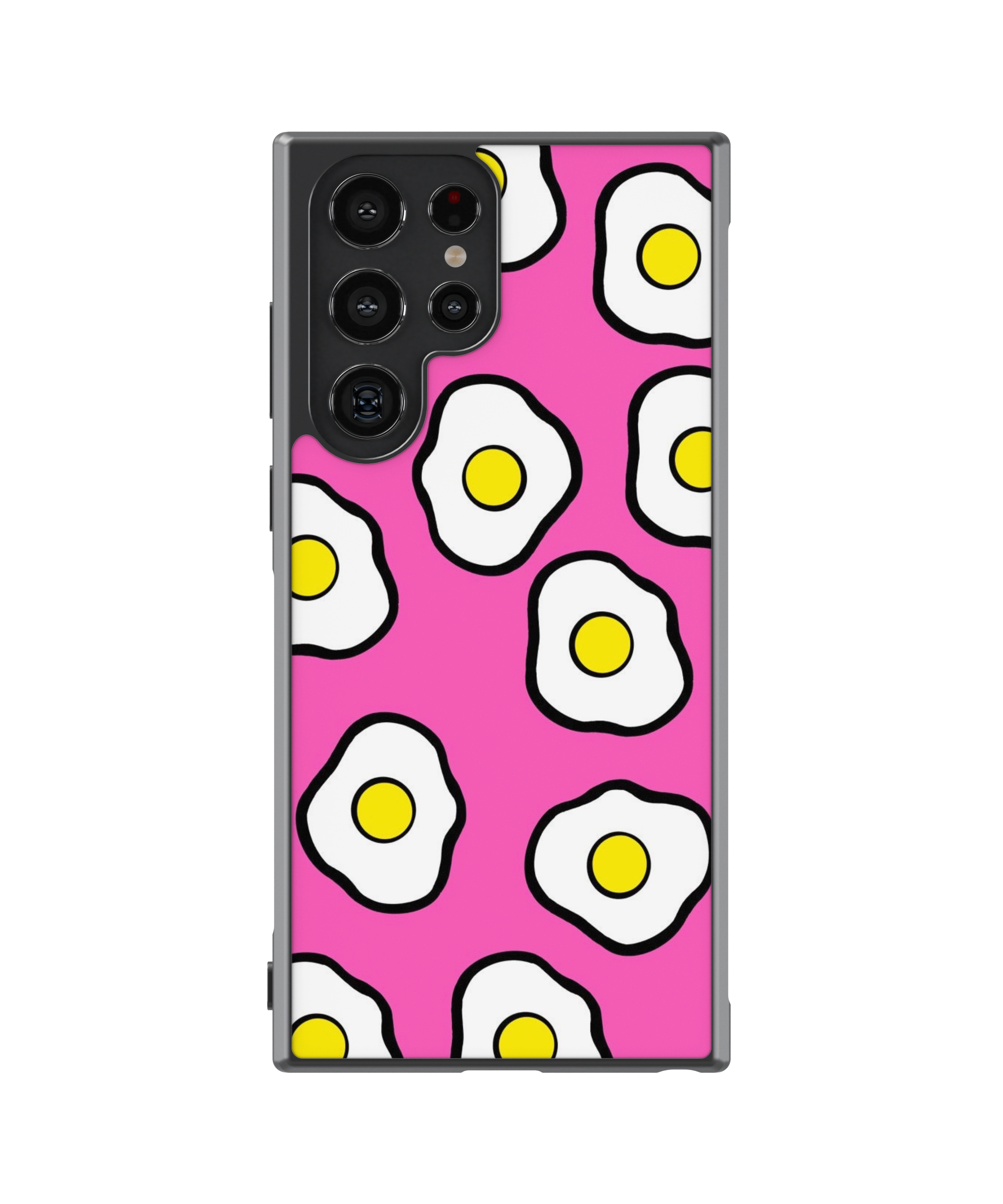 Силиконов Кейс - Smile Fried Eggs