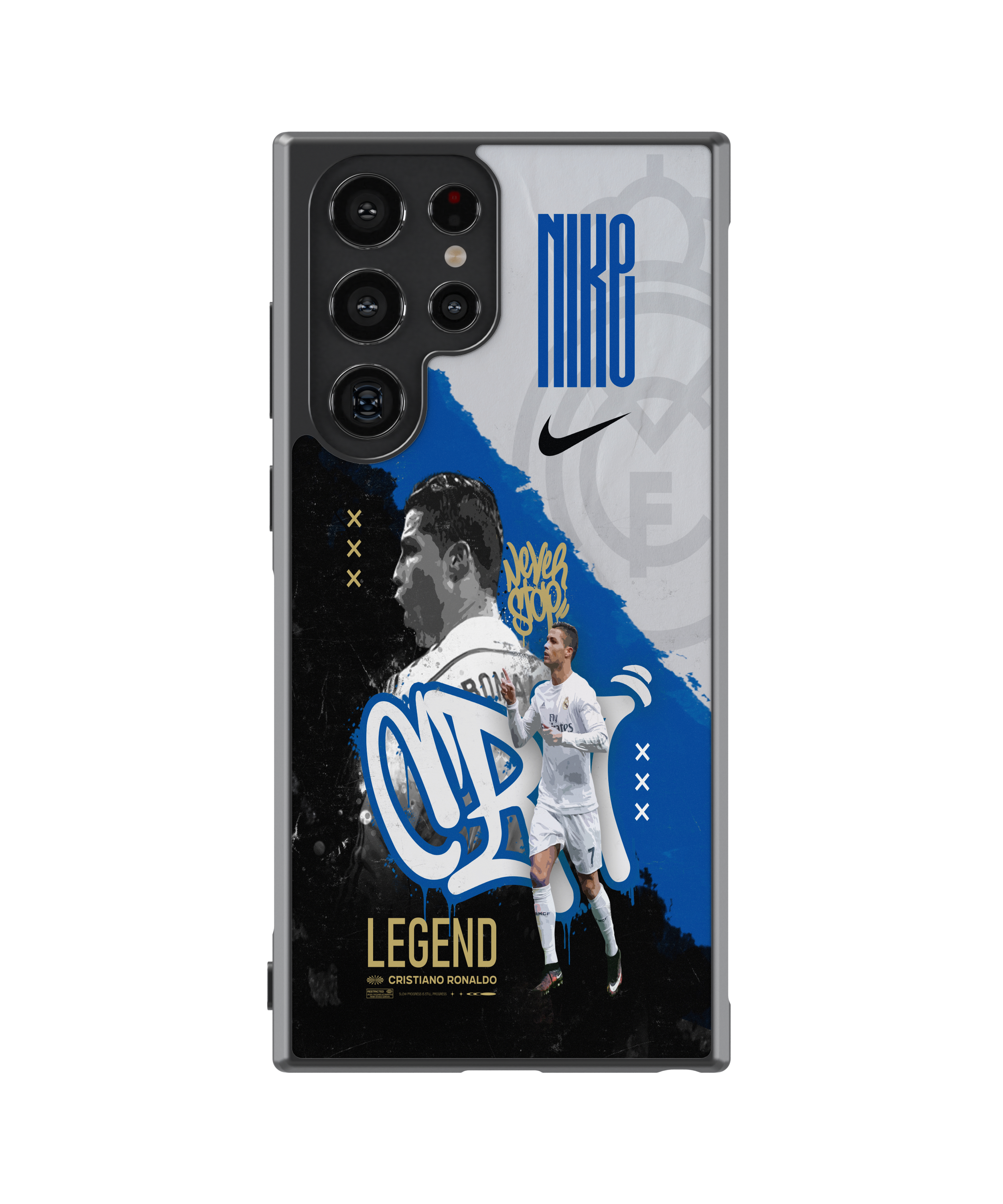 Силиконов Кейс - CR7 The King