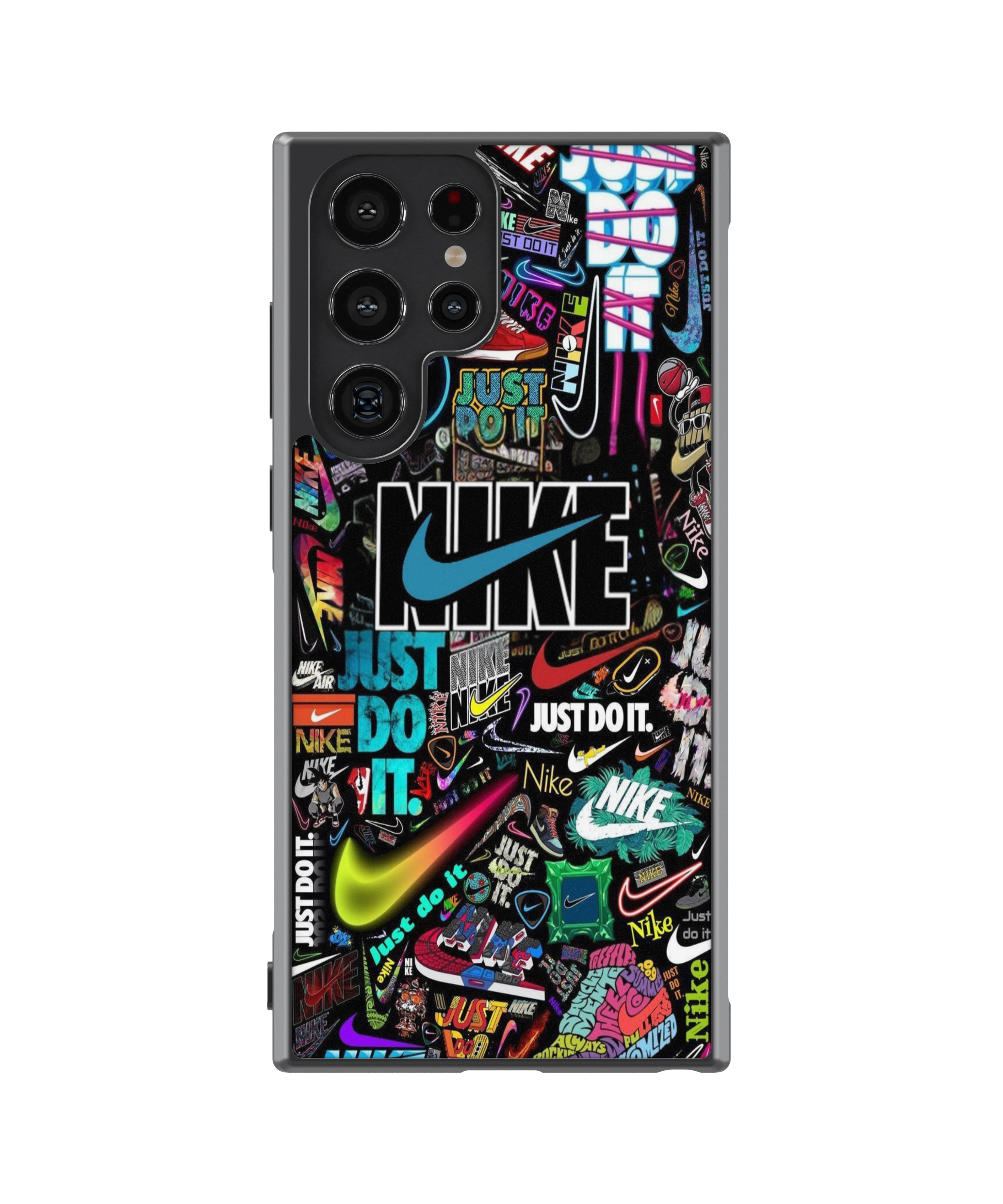 Силиконов Кейс - Nike Sticker Bomb