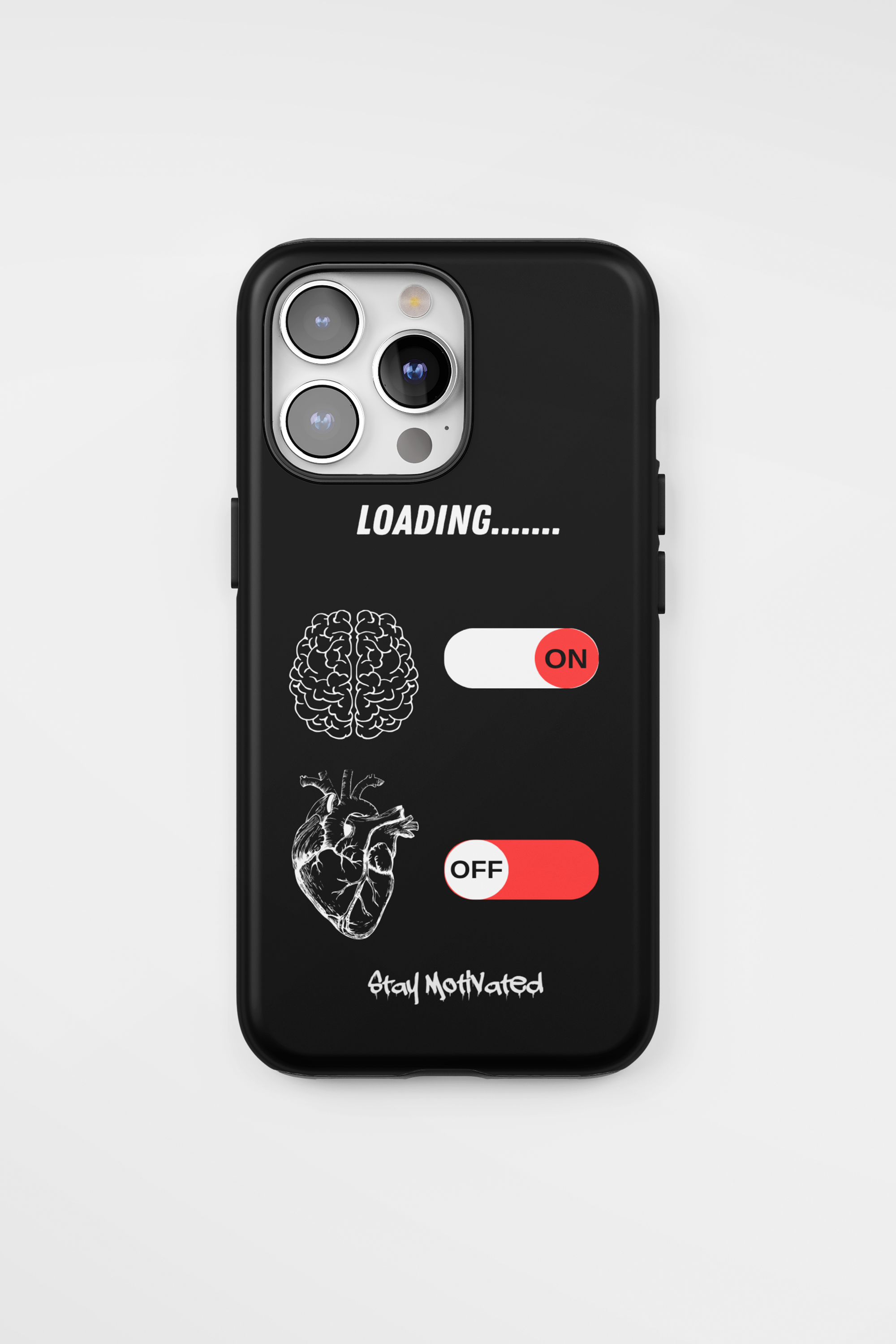 Мотивационен силиконов Кейс за iPhone - Use Your Brain