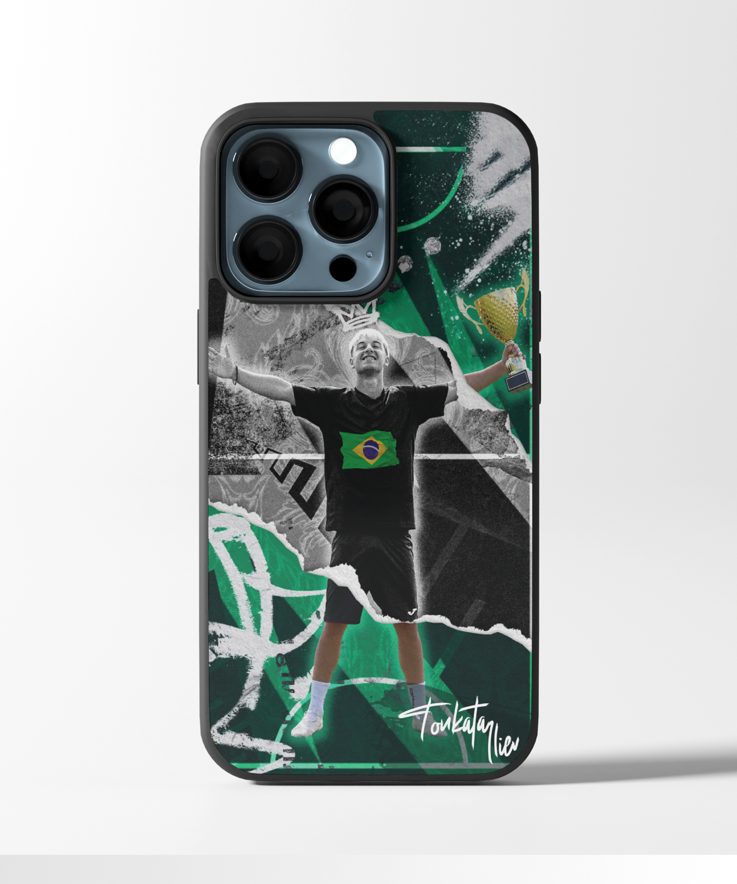 Силиконов Кейс - Tonkata Iliev Green