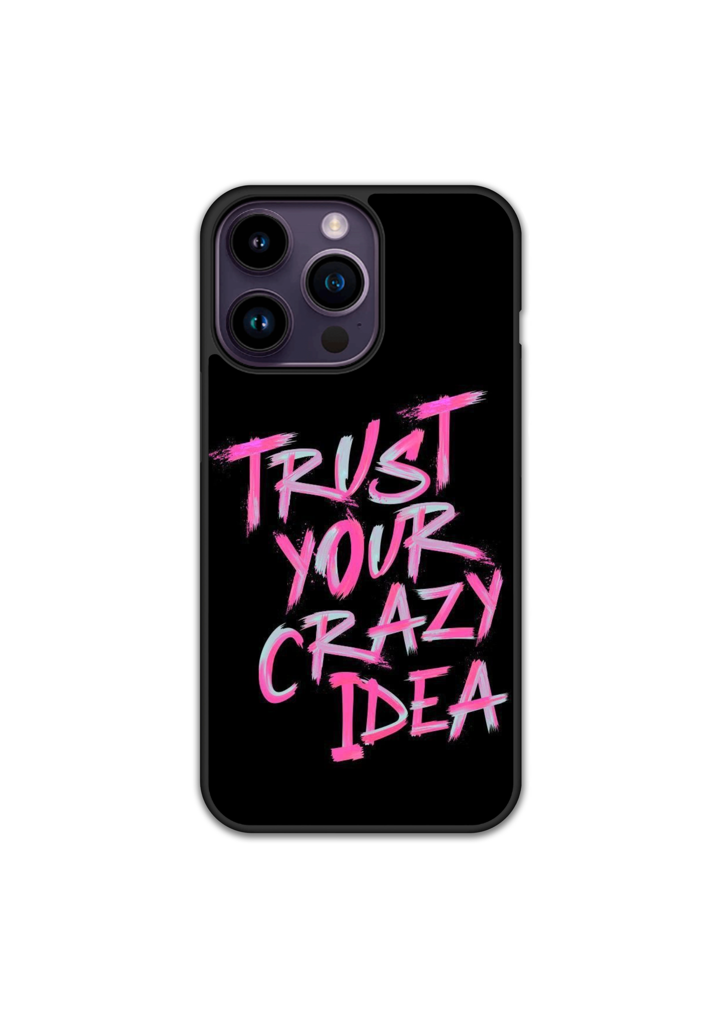 Силиконов Cash Club Кейс - Trust Your Crazy Idea