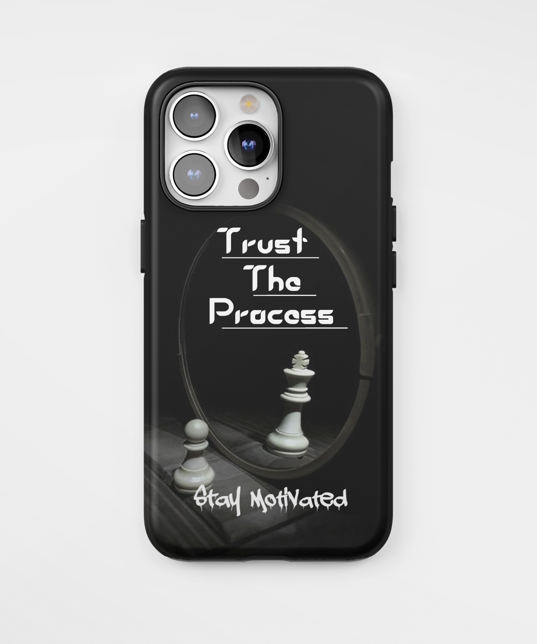Мотивационен силиконов Кейс за iPhone - Trust The Process