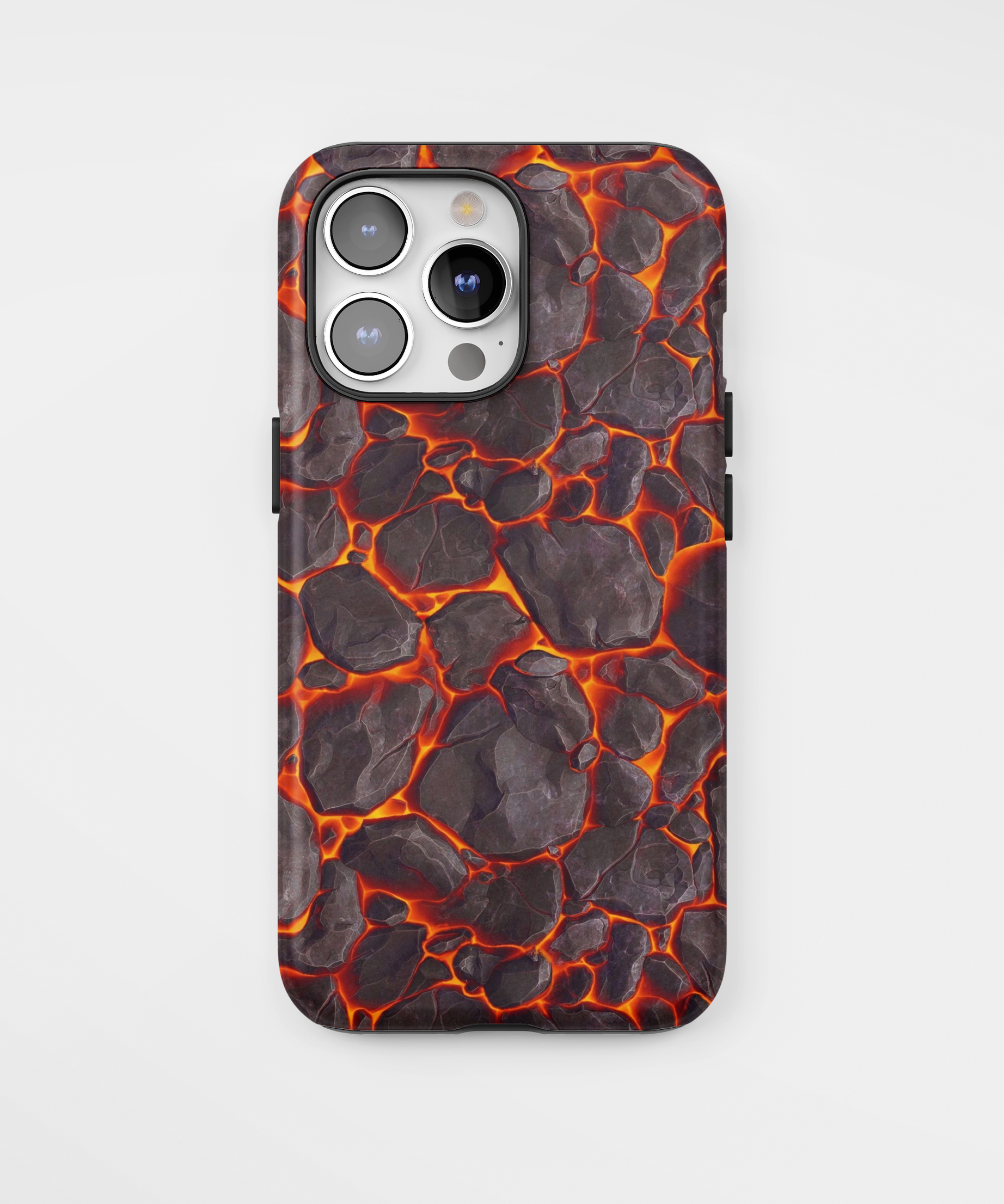 Силиконов Premium Marble Кейс за iPhone - Stone Orange