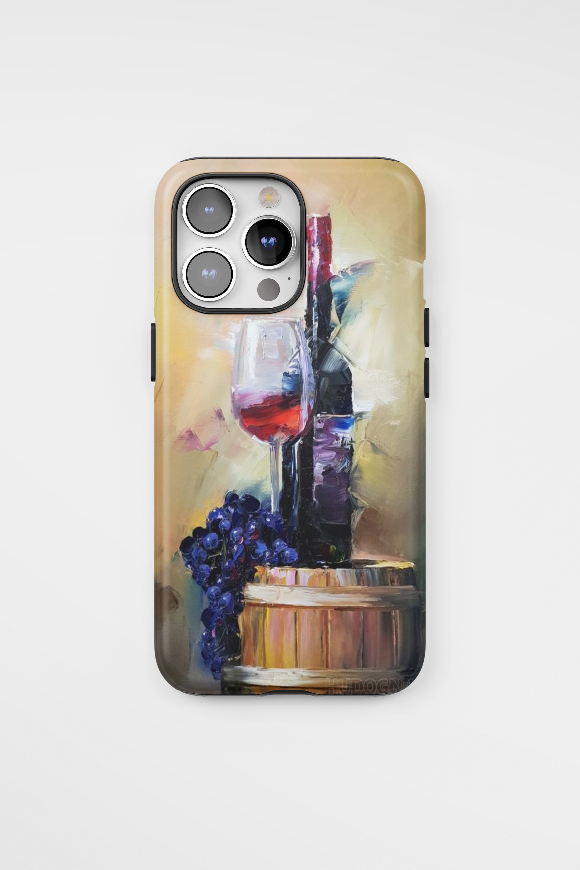 Силиконов Кейс за iPhone - Art Paintings Wine Artwork